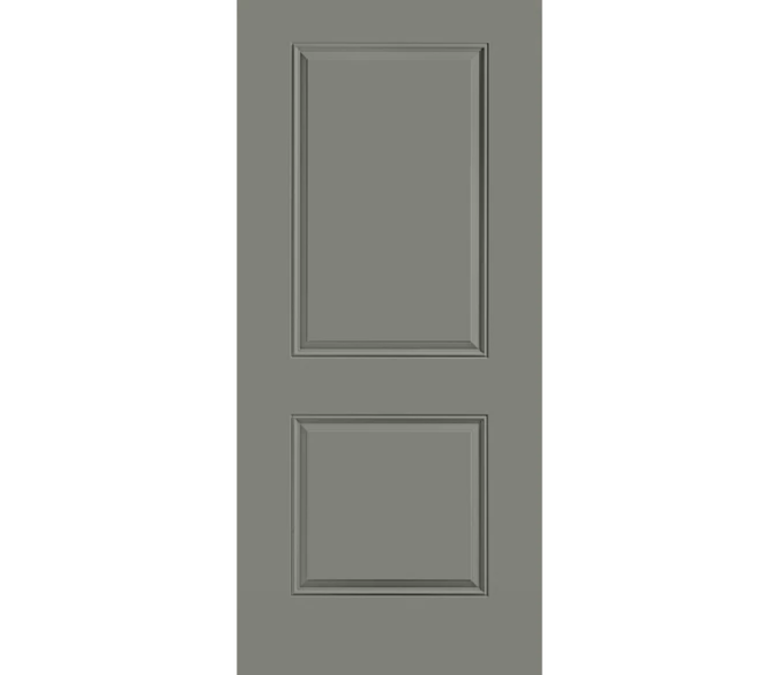 San Antonio 2 Panel Square Steel Entry Door