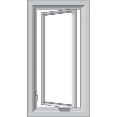 San Antonio Pella Hurricane Shield Series Vinyl Casement Window