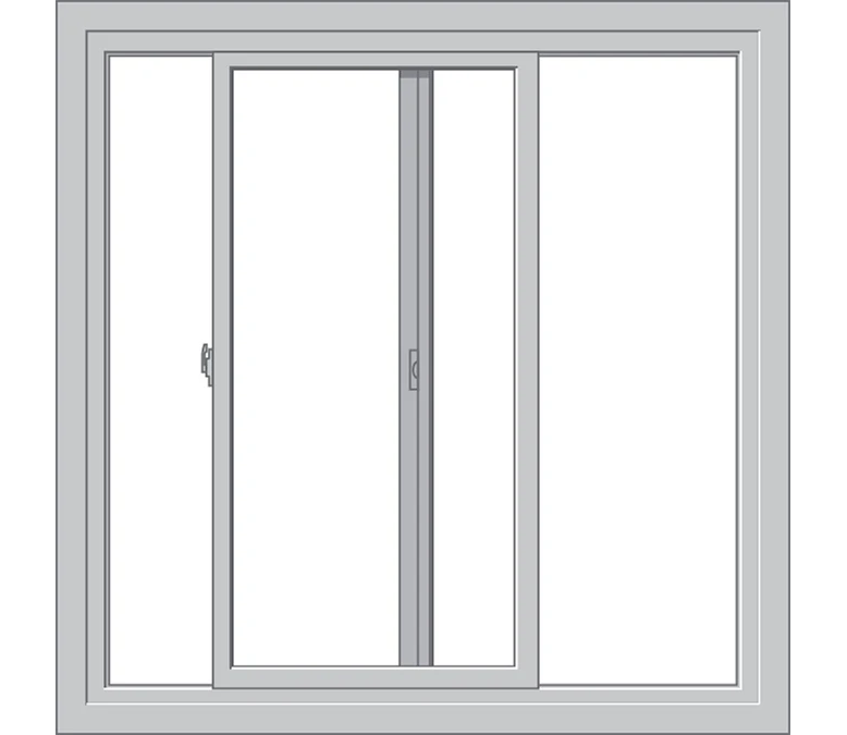 San Antonio Pella Hurricane Shield Series Vinyl Sliding Window