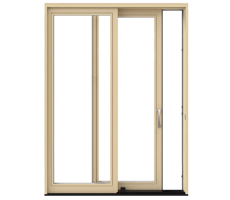 San Antonio Pella Lifestyle Series Wood Sliding Patio Doors